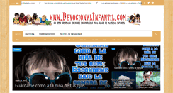 Desktop Screenshot of devocionalinfantil.com
